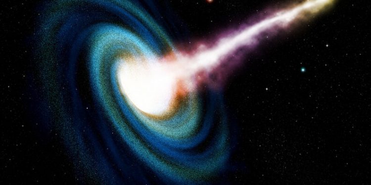 A black hole ate a star 900 million years ago and was barely discovered!