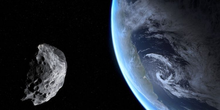 A Japanese ship destroyed part of an asteroid and then landed on it is amazing!