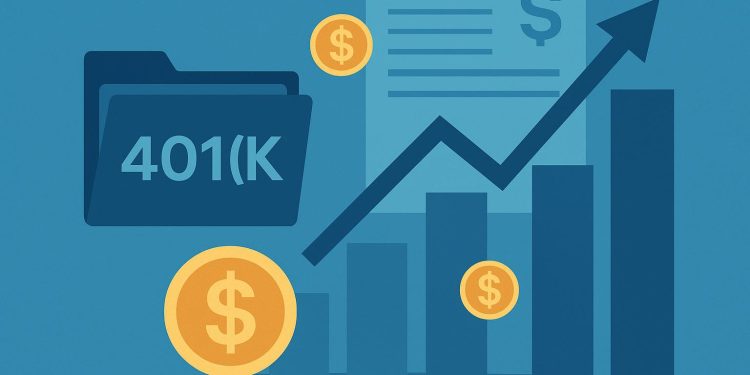 401k plan leadership concept illustrating growth, strategy, and financial insight