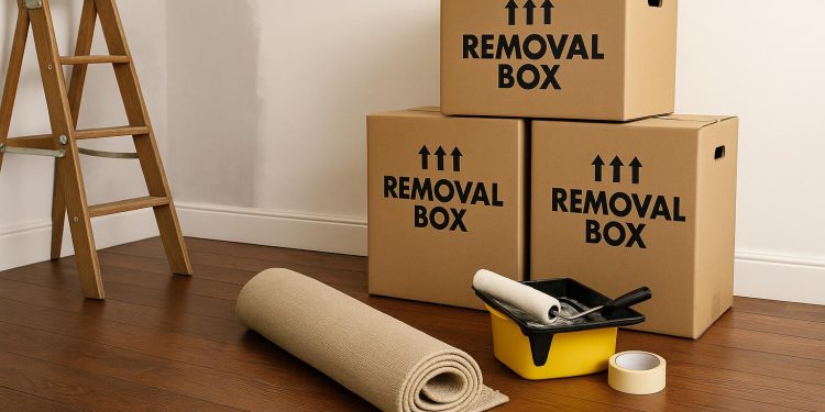 Cluttered home storage area with renovation materials negatively impacting resale value