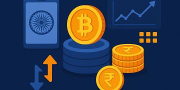CoinYatra platform interface showcasing INR trading options and digital asset portfolio in India